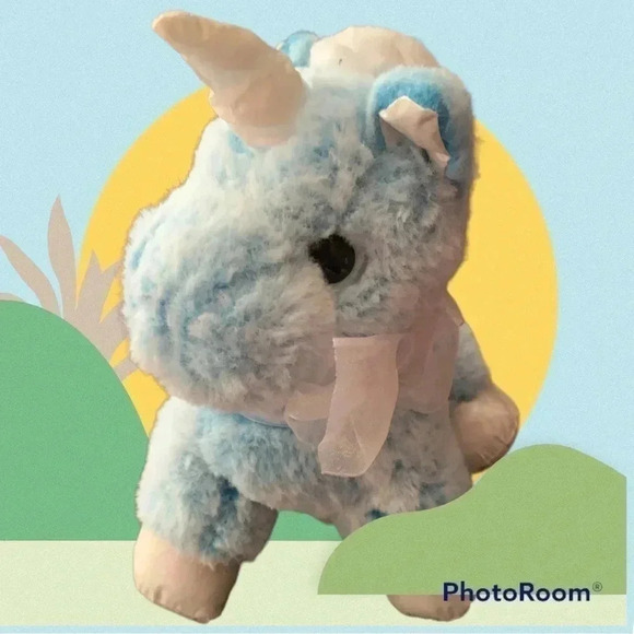 Stuffed Unicorn 🦄 That’s blue and white for a girl - Picture 2 of 8